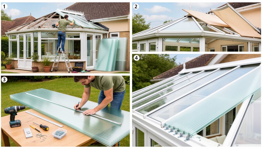 Découvrez notre guide complet pour changer le toit de votre véranda en polycarbonate, avec conseils pratiques, choix des matériaux et étapes détaillées pour un rendu durable et esthétique.