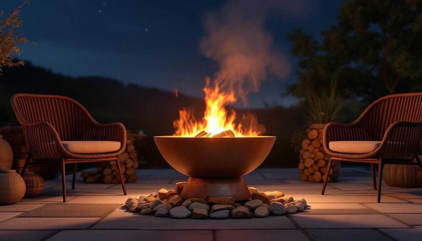 Découvrez les nombreux avantages d'un brasero pour votre jardin : ambiance chaleureuse, prolongation des soirées en extérieur et décoration élégante.