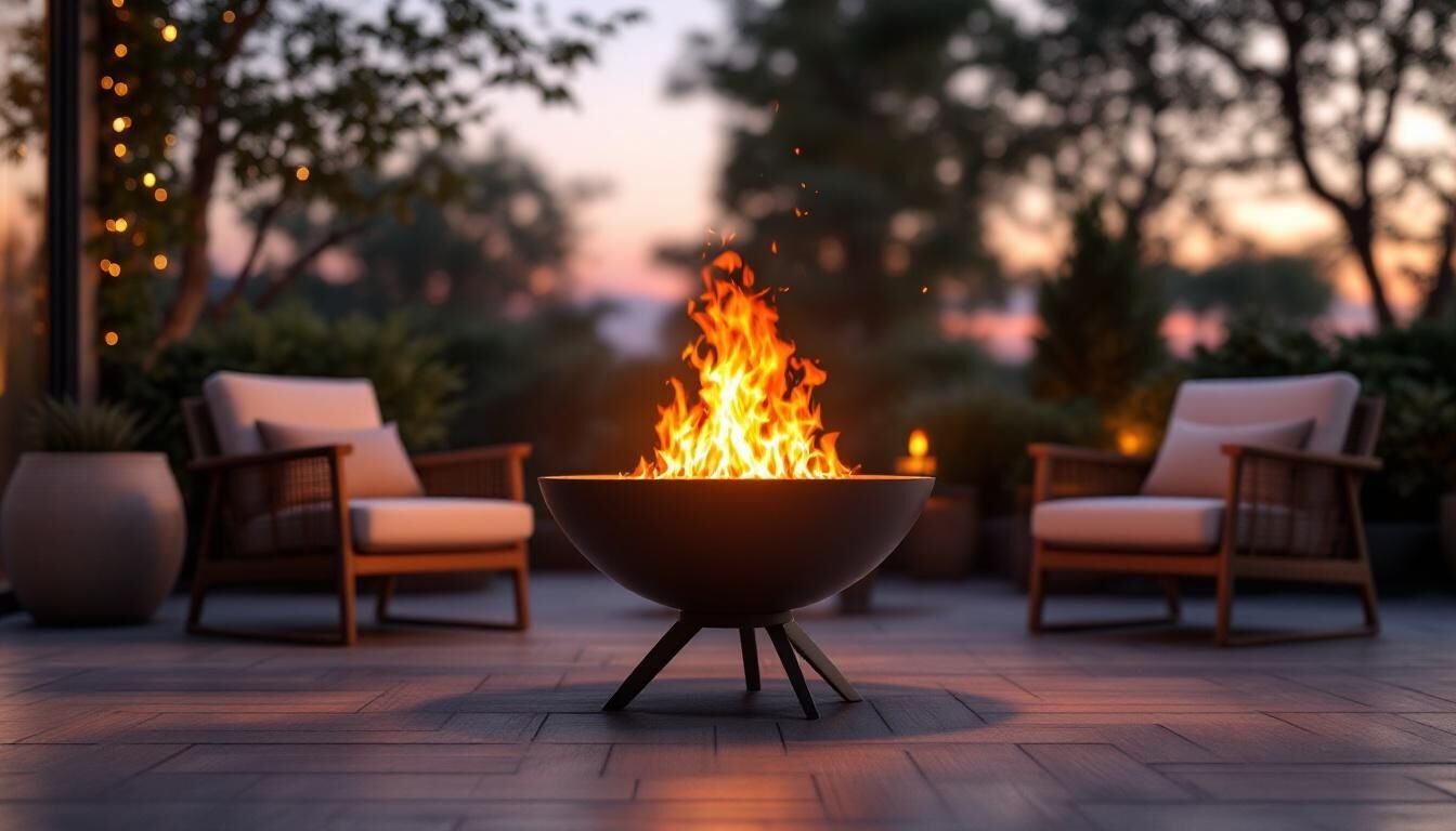 Découvrez les nombreux avantages d'un brasero pour votre jardin : chaleur, ambiance conviviale et prolongation des soirées en plein air.