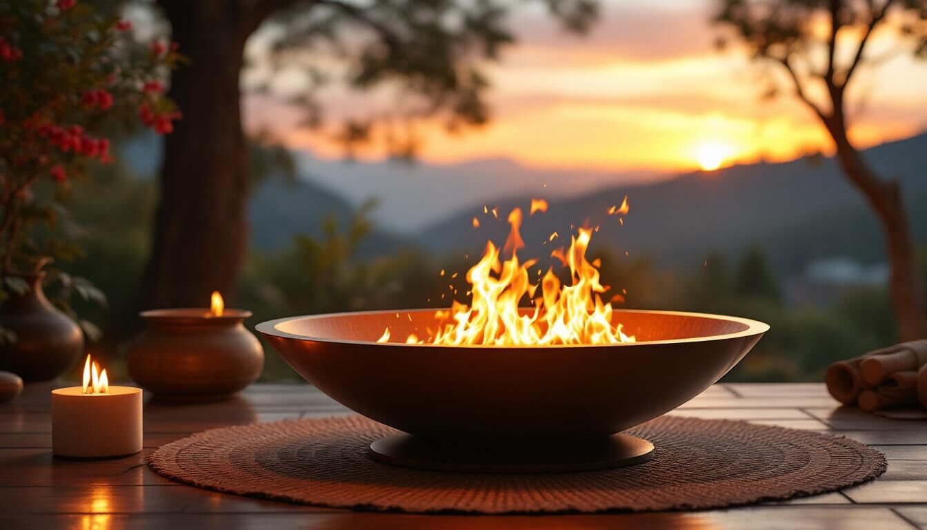 Découvrez les avantages d'un brasero pour votre jardin : chaleur agréable, ambiance conviviale et prolongation des soirées en extérieur.