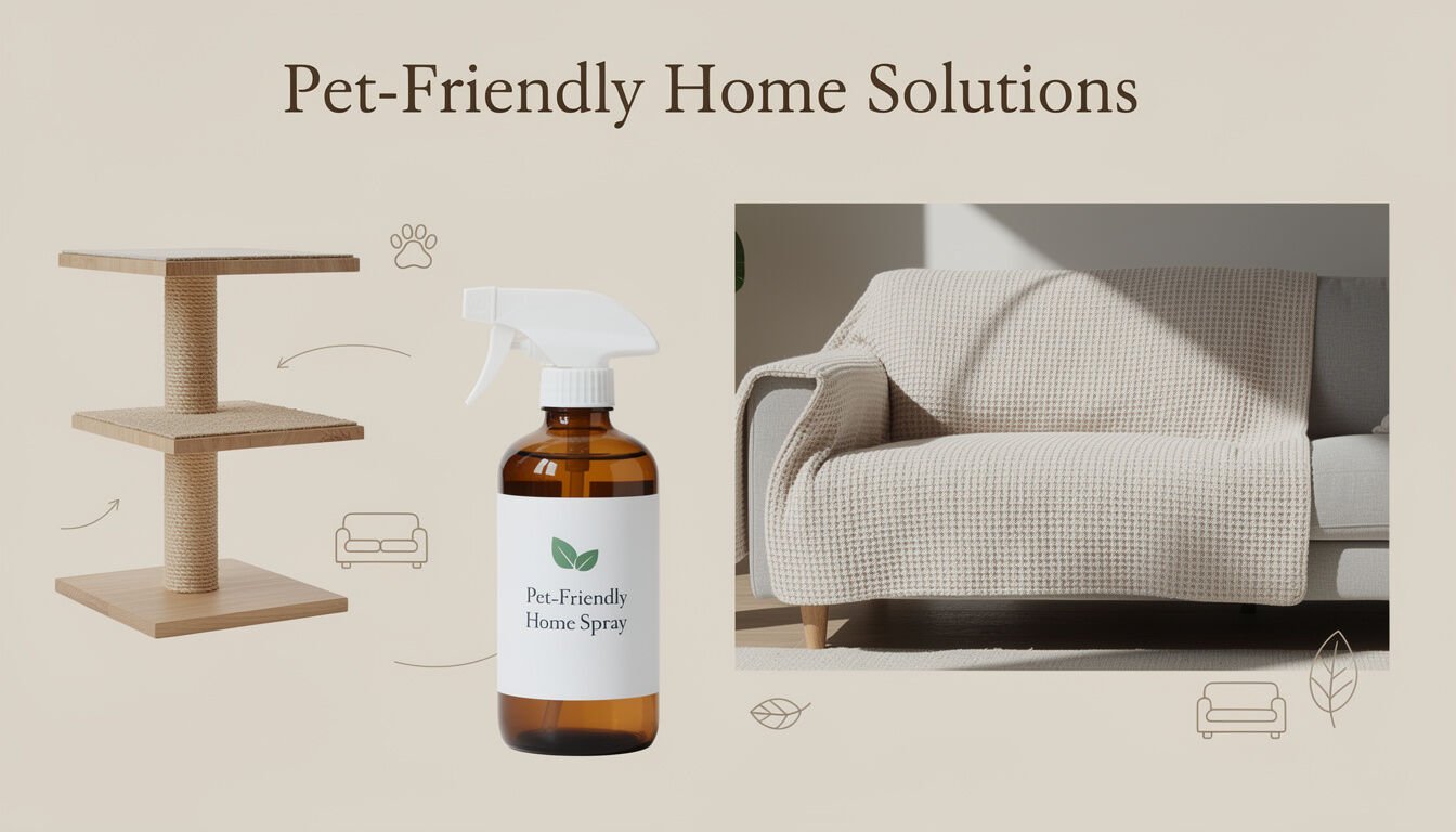 Découvrez 5 méthodes simples et efficaces pour protéger votre canapé des griffures de votre chat et préserver votre mobilier tout en respectant votre animal.