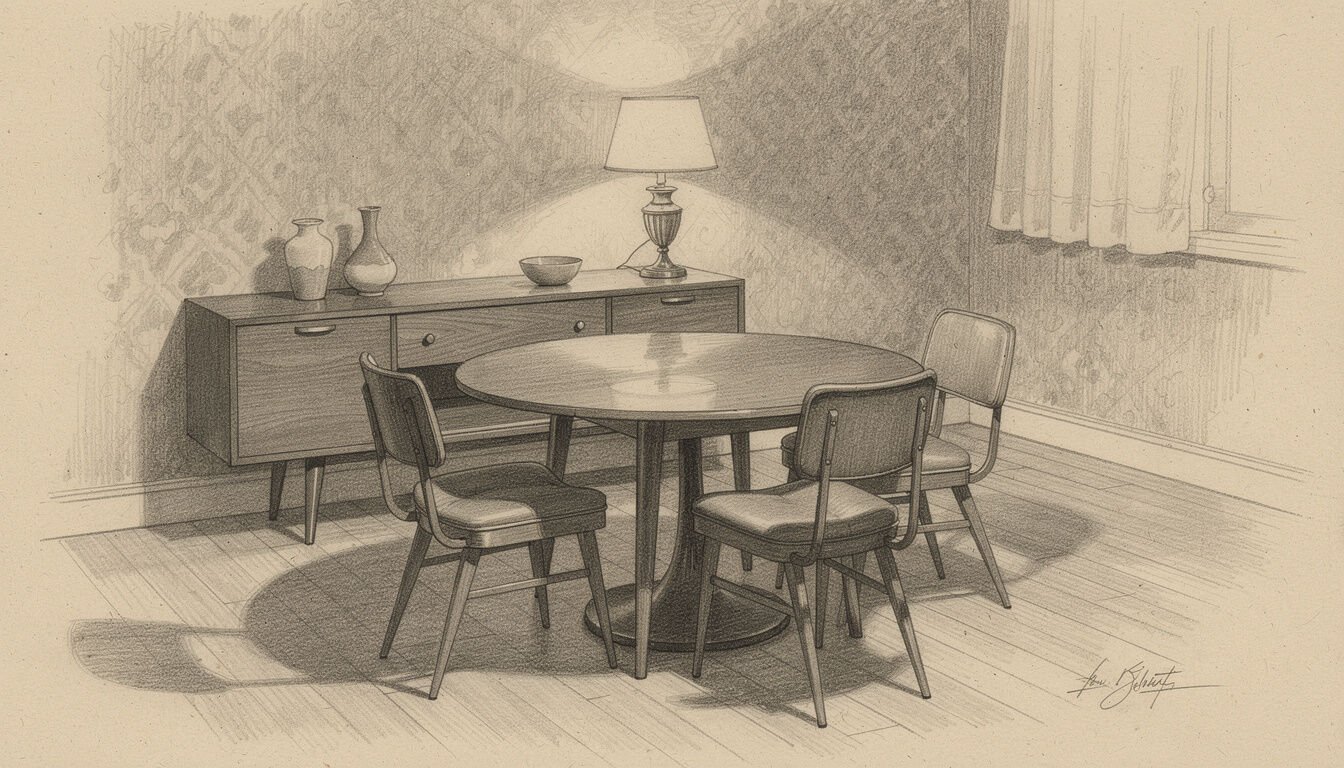 Découvrez nos conseils et idées déco pour aménager une salle à manger rétro élégante et chaleureuse, alliant charme vintage et confort moderne.