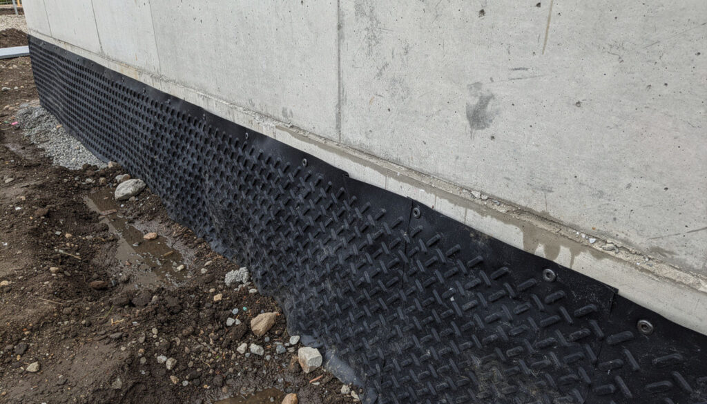 Découvrez la membrane d'étanchéité Platon, idéale pour protéger vos fondations et soubassements contre l'humidité et les infiltrations d'eau, assurant une durabilité optimale de vos constructions.