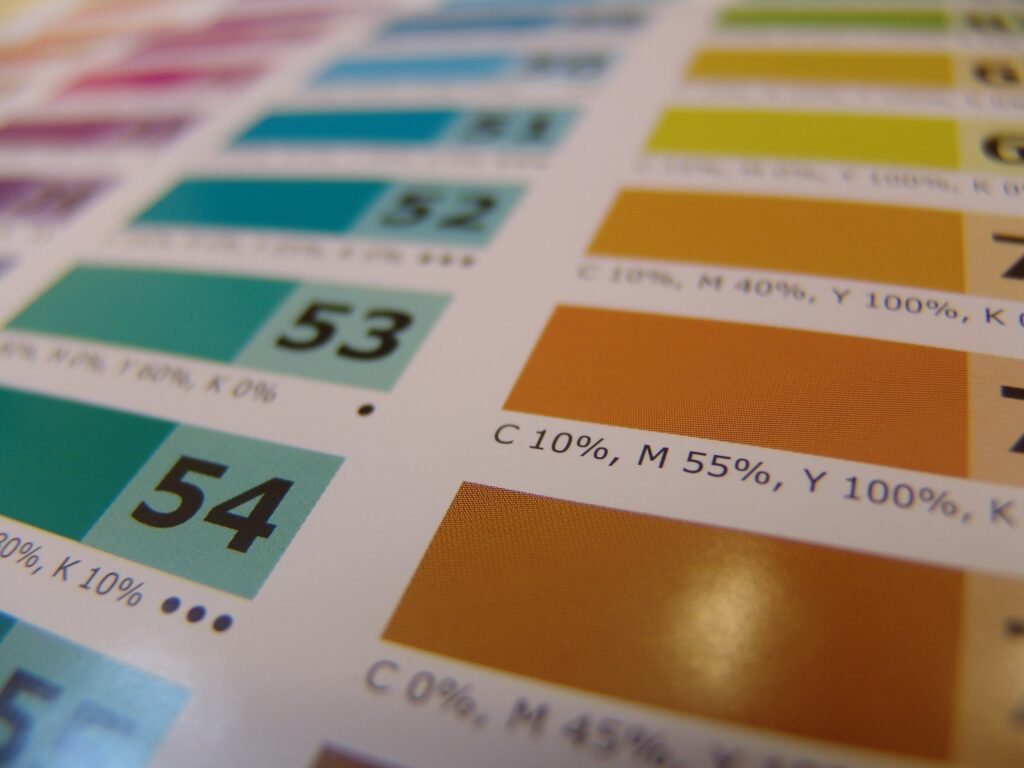 couleur sur metal