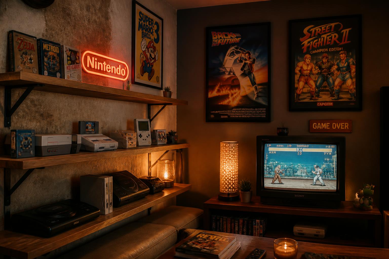 découvrez comment aménager l'espace parfait dédié au rétrogaming, alliant nostalgie et confort pour une expérience de jeu unique.