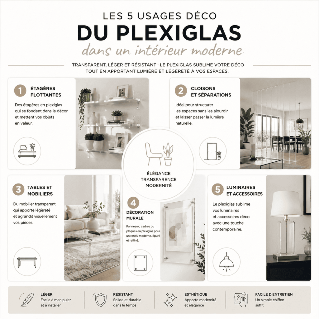 Les 5 usages déco du plexiglas moderne (1)