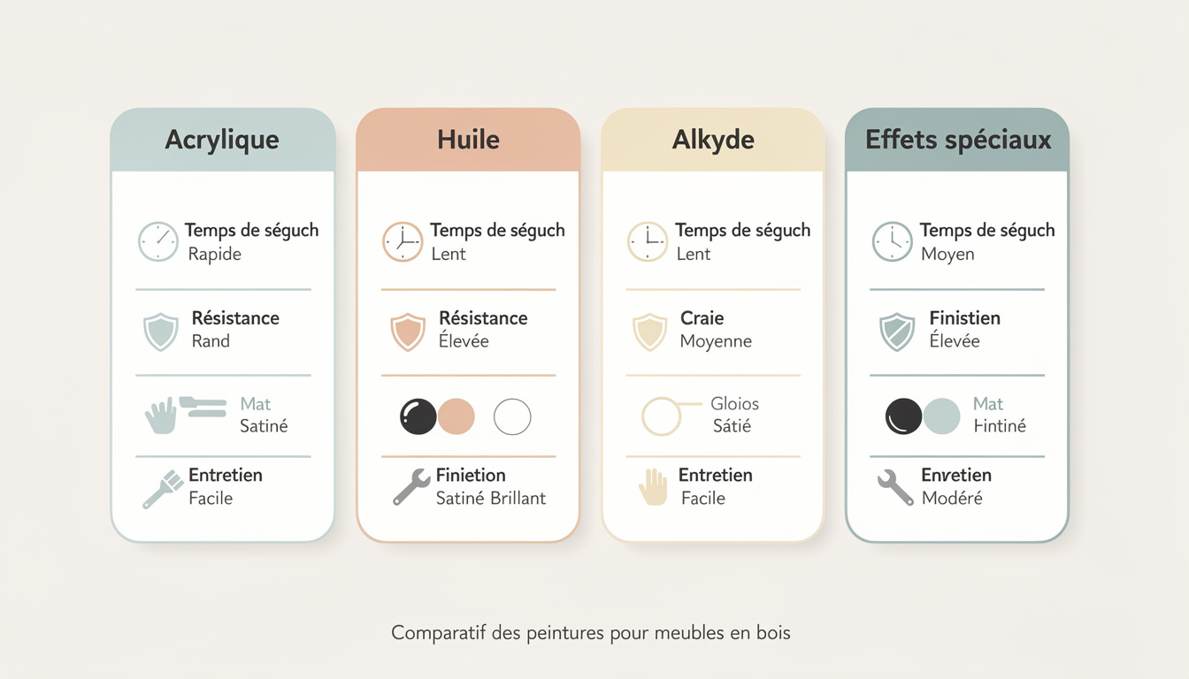 découvrez notre guide complet sur la peinture pour meuble en bois et apprenez à rénover facilement tous vos meubles avec des astuces et conseils pratiques.