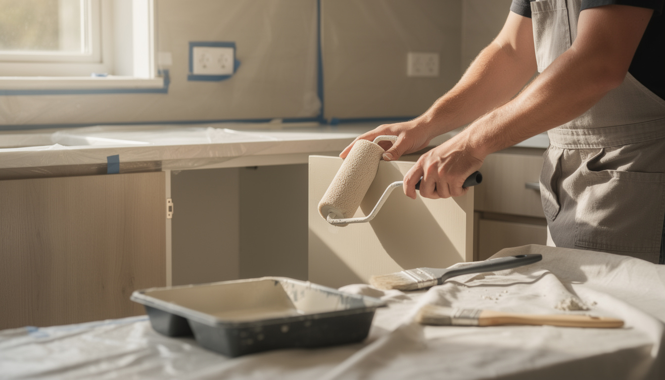 transformez votre cuisine en bois grâce à des astuces simples de peinture pour un style moderne et rénové.