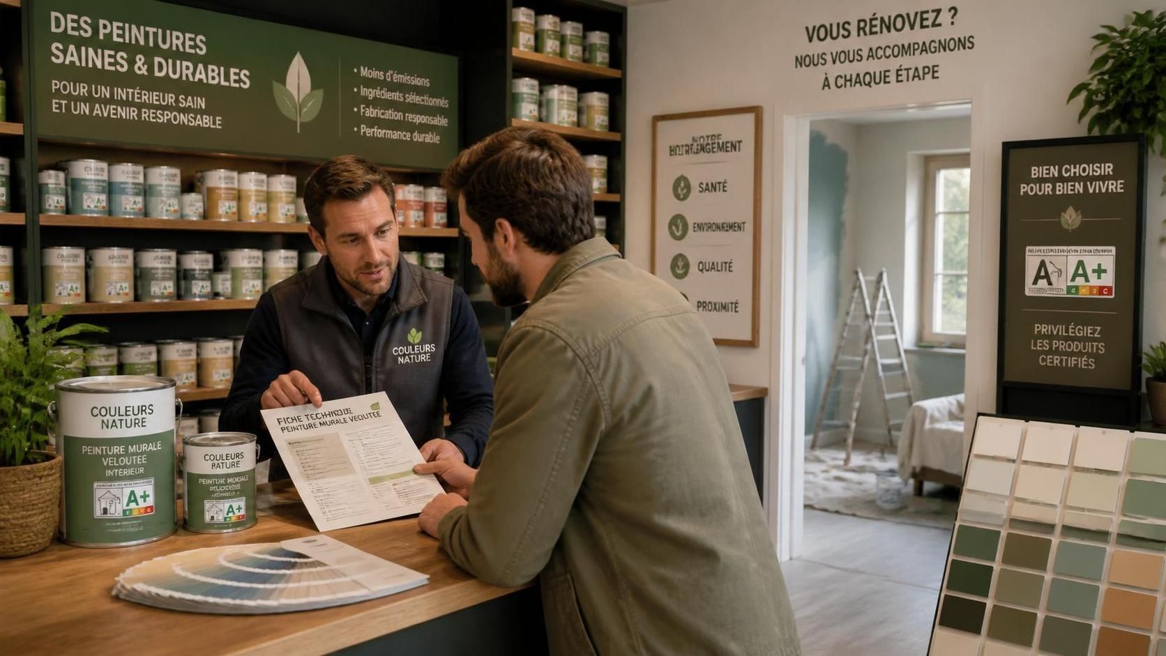 Découvrez ce que signifie vraiment le label Peinture A+ et son impact sur la qualité de l'air intérieur. Guide complet pour choisir des peintures saines et respectueuses de votre environnement.