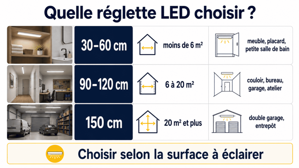 quelle réglette choisir