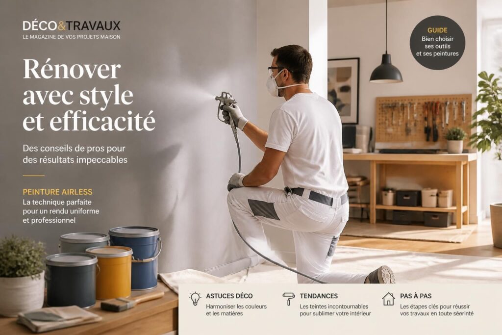 découvrez nos conseils et astuces pratiques pour réussir tous vos travaux de maison avec airless deco. guide complet pour des rénovations efficaces et faciles.